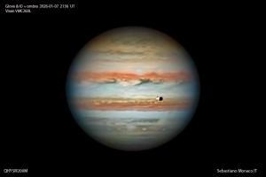 Giove & IO in transito con ombra